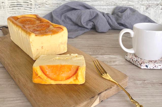 ブラッドオレンジのチーズケーキ（Story of cheesecake）