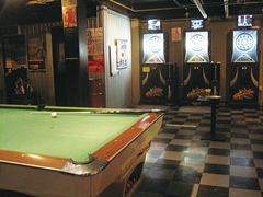 pool,darts FOOL rest BAR