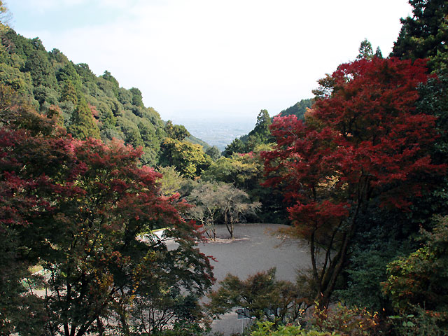 西山興隆寺の扇望景にて撮影。2016年11月16日（水）11：30撮影