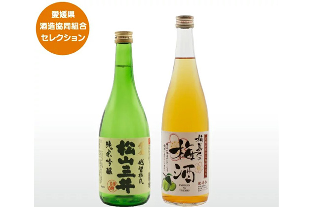 純米吟醸「松山三井」＆梅酒