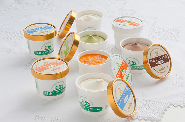 ほわいとファーム アイスクリーム 8個セット(100ml×8個入)